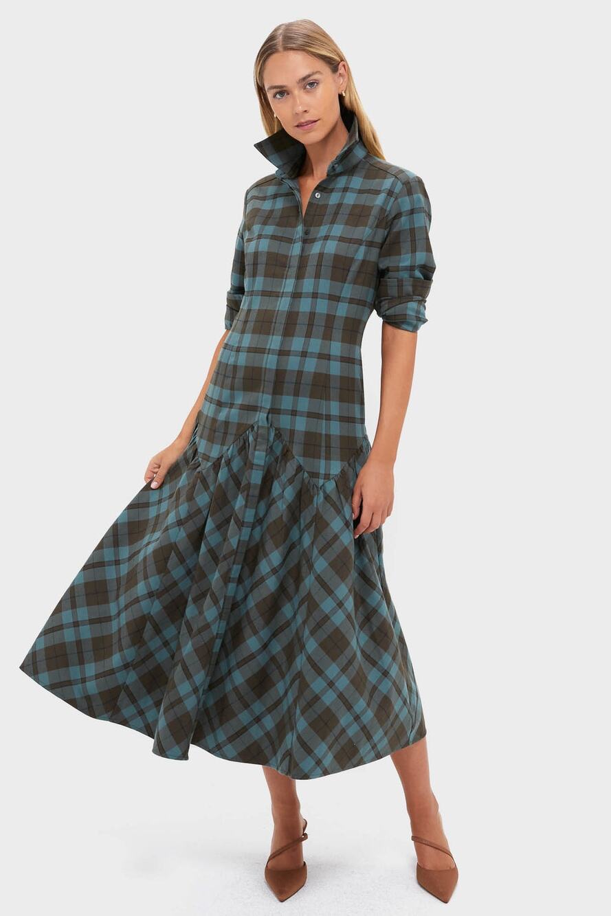 Tuckernuck Isle Of Skye Plaid Cherie Dress NWT